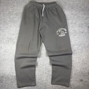 Vintage Tipsy Yellowstone National Park Sweatpants Gray Moose Made in USA